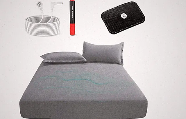 Fitted Grounding King Sheets, 12% Silver Fiber, Certified Organic Cotton