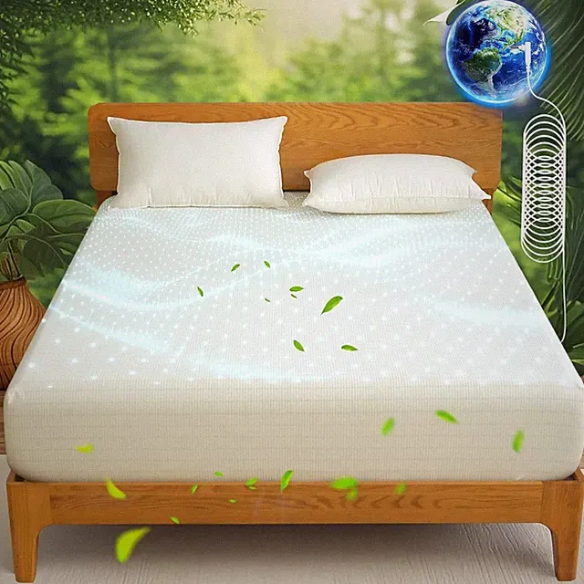 Grounding Sheet Fitted Earthing Bedsheet 5% Silver Fiber 95% Cotton w/ Tester